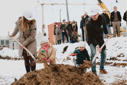 Start bouw Groenwold feestelijk gevierd