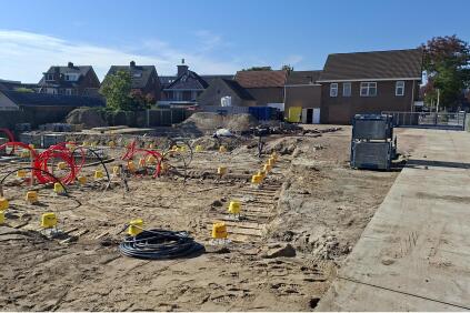 De bouw is gestart aan de Molenstraat!