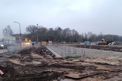 De bouw is gestart in Groenwold Apeldoorn