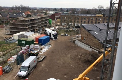 Bouw Molenhof gaat voortvarend